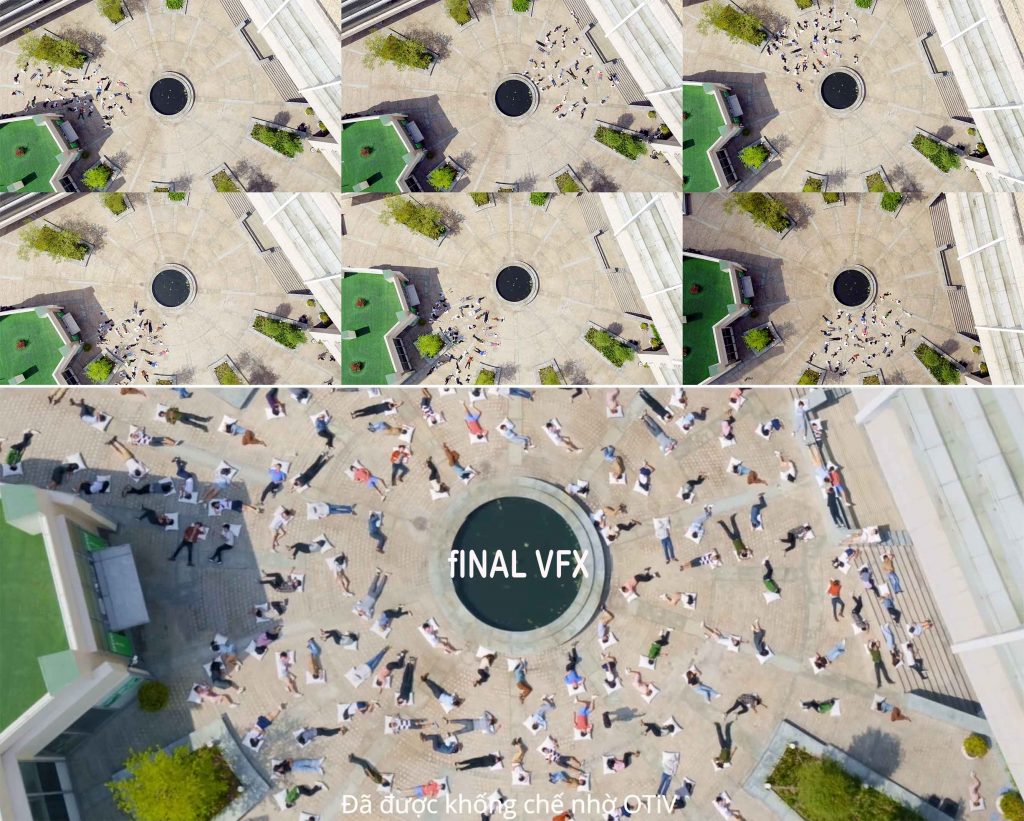 Cảnh quay buộc phải sử dụng đến Flycam chuyên nghiệp của đội ngũ OneTouchMedia