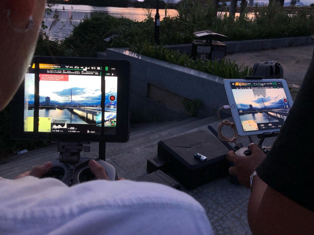 Dịch vụ Flycam OneTouchMedia đang tác nghiệp tại Đà Nẵng